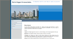 Desktop Screenshot of boriskogan.com